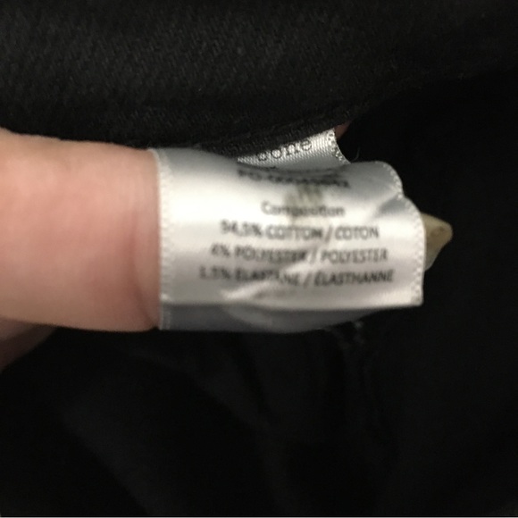 NWOT Rag and Bone Nina Black Coated High Rise Skinny Jeans size 28. - Picture 6 of 7